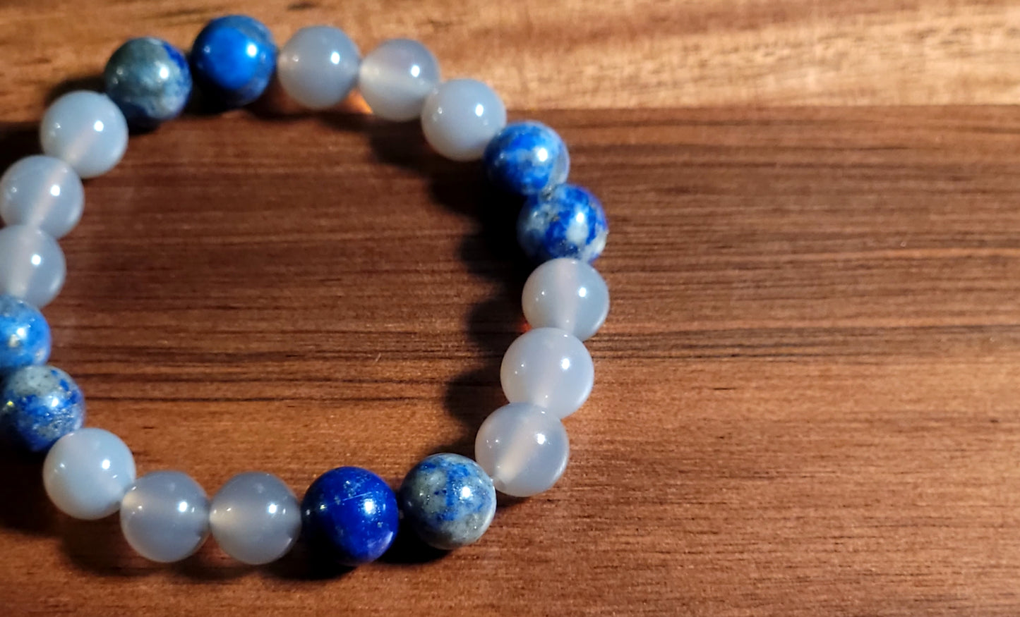 Lapis And Smoky Quartz