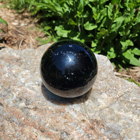 Black Obsidian Sphere